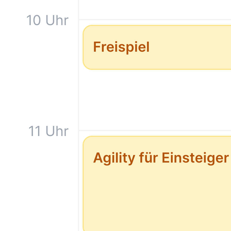 Das Buchungsportal bietet nun eine verbesserte Kalenderansicht für mobile Geräte