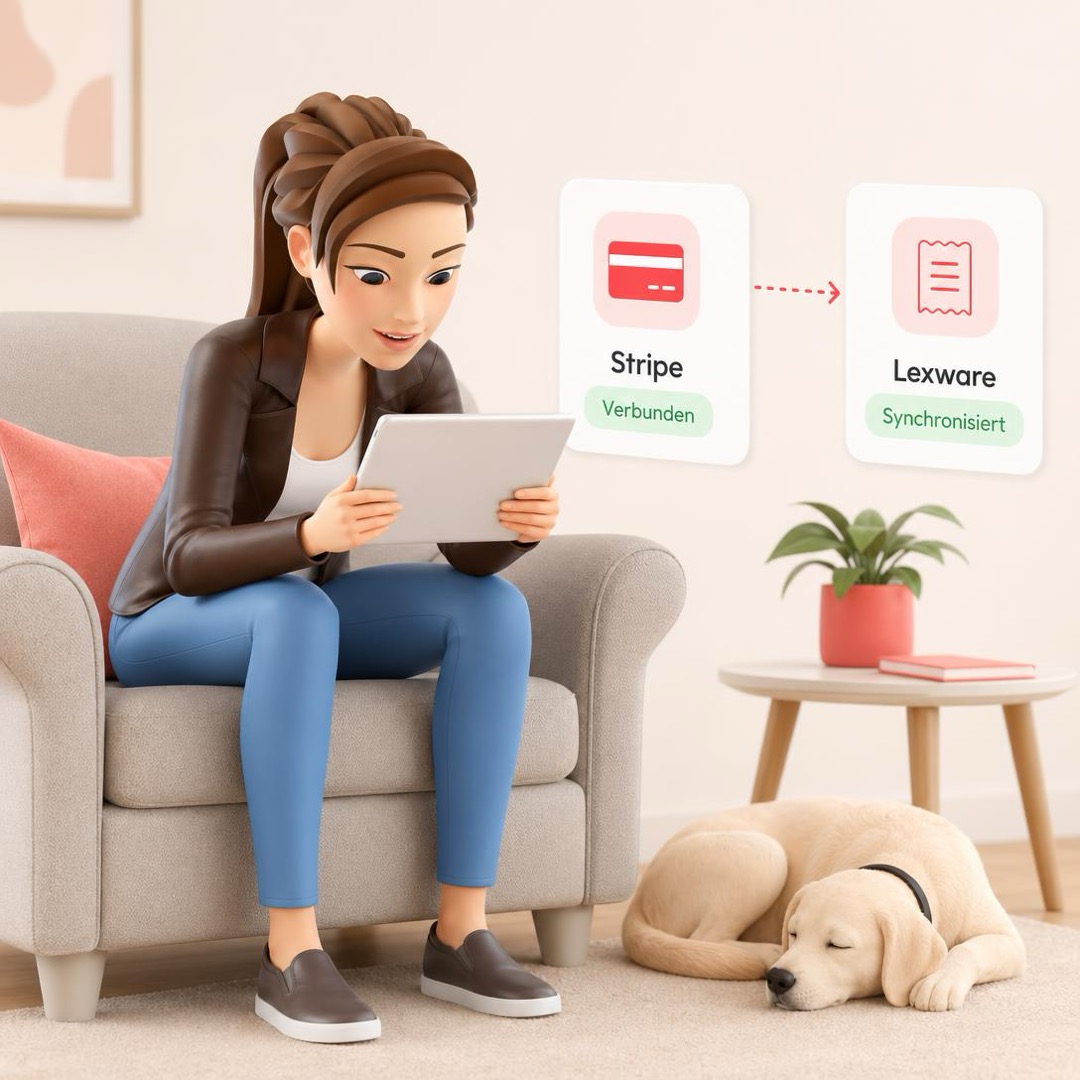 Entdecke die neuen Funktionen im September-Update: Kunden besser verwalten, Termine einfacher organisieren, Gutscheine automatisch zurücksetzen und Stripe-Zahlungen nahtlos mit Lexware Office verbinden. Jetzt mehr erfahren!