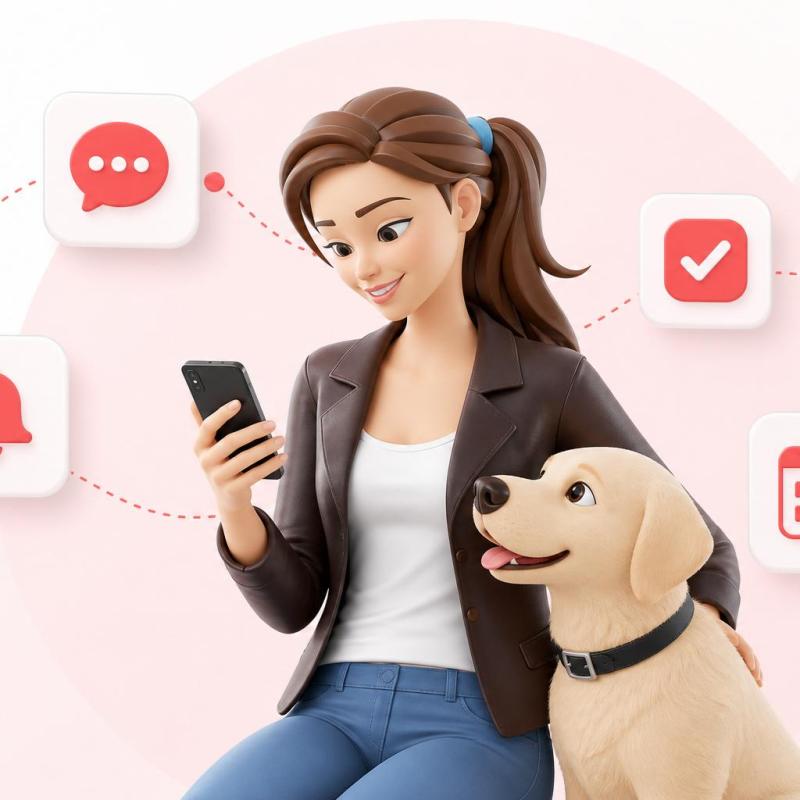 Kundenkommunikation Hundeschule: Schluss mit WhatsApp-Chaos