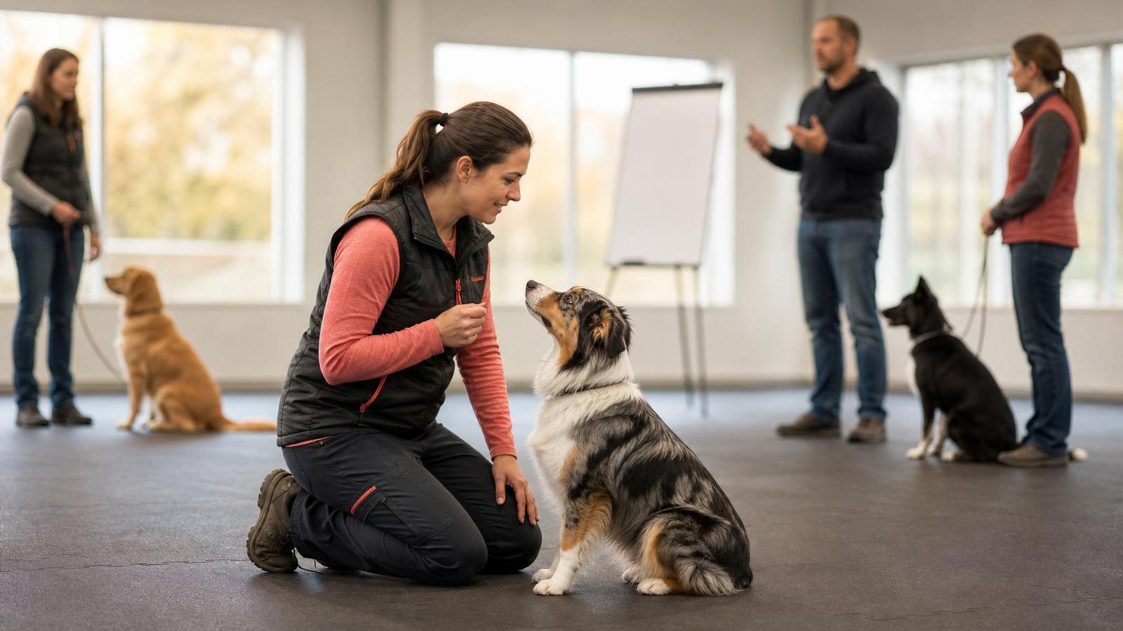 Die 18-monatige Weiterbildung „Verhaltensberater für Hunde“ bei Ziemer & Falke: Inhalte, Ablauf, Kosten — und für wen sich die Spezialisierung lohnt.