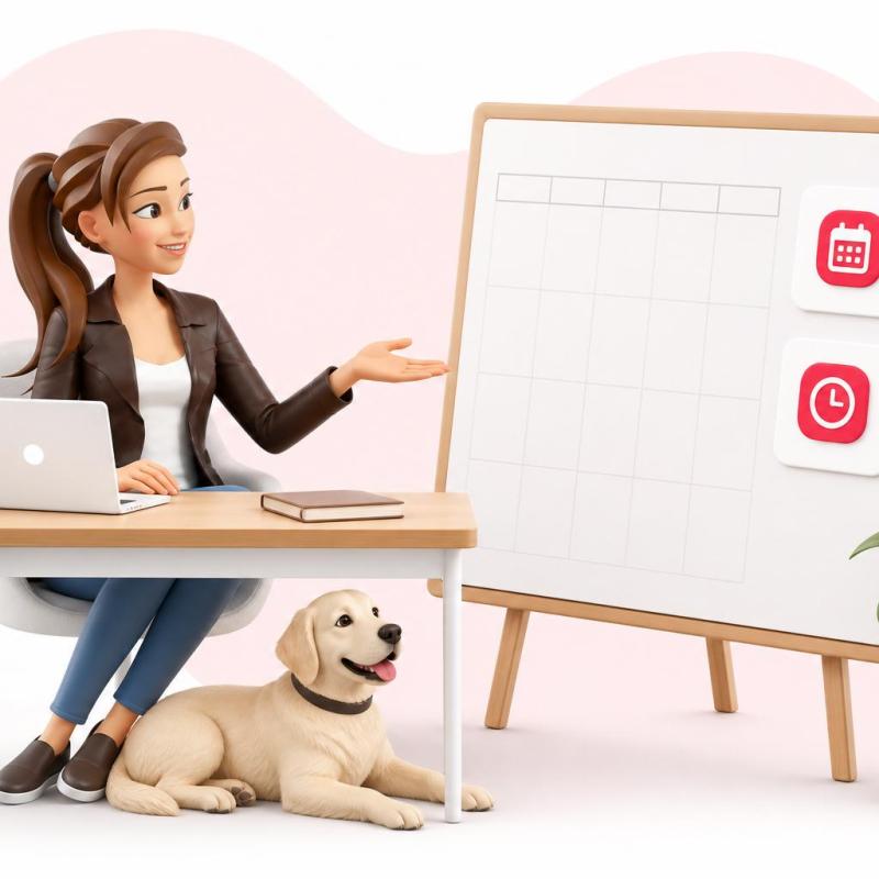 Hundeschule organisieren: deine Trainingswoche im Griff