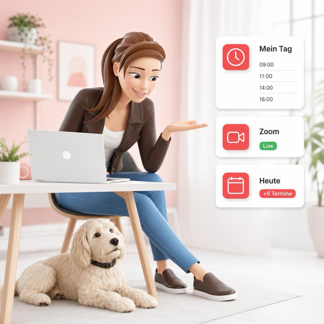Dieses Update bringt dir zwei große Neuerungen: **Mein Tag** – die neue Tagesansicht für Trainer:innen mit allen Terminen, Teilnehmern und Aktionen auf einen Blick – und die **Zoom-Integration** für Videomeetings direkt aus deinen Terminen heraus. Dazu kommen wiederkehrende Abwesenheiten als Serie, mehr Selbstservice für Abo-Kund:innen und viele Verbesserungen in Kalender, Bankanbindung und Rechnungen.