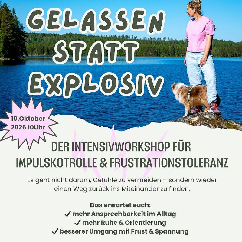 Gelassen statt explosiv