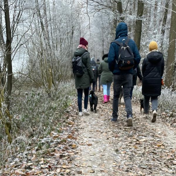 Weihnachtliche Spendenwanderung