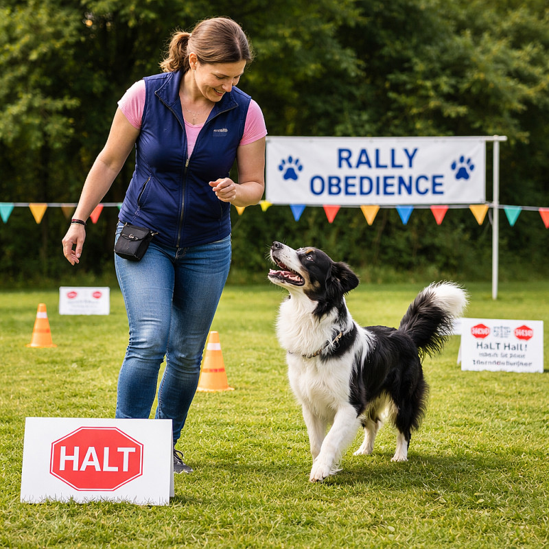 Rally Obedience Einsteigerkurs Vormittags