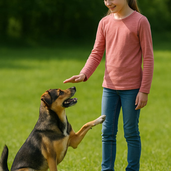 Kinder und Hund Montag 16:00 Uhr