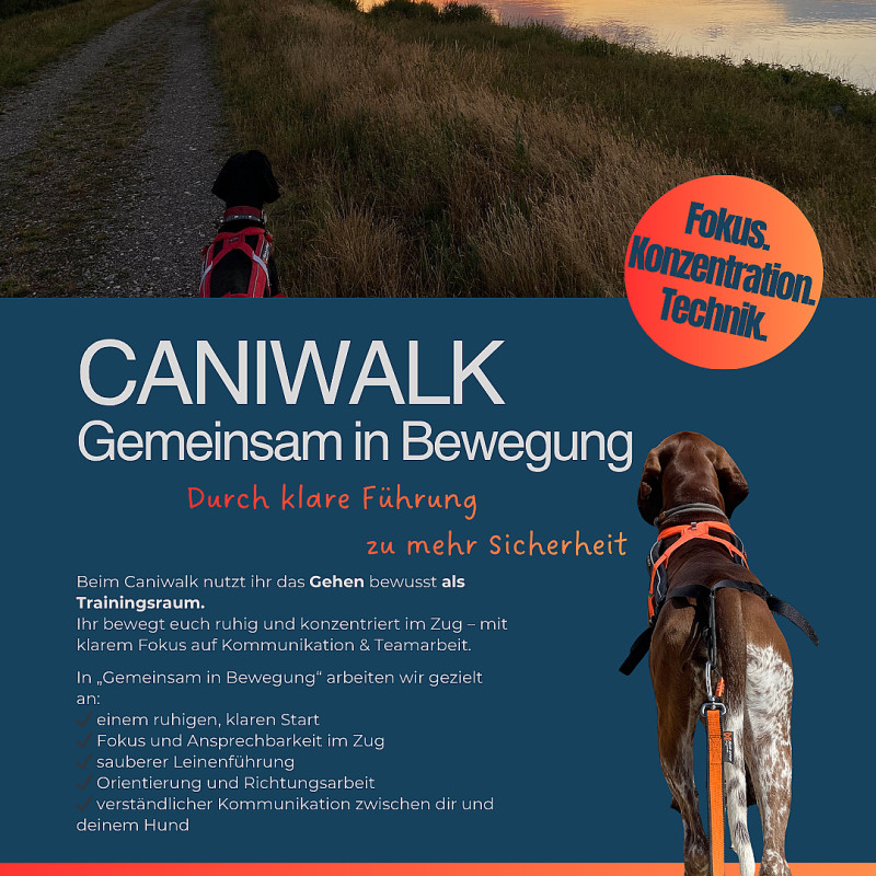 CANIWALK - Offene Trainingsgruppe Mittwoch 17:00