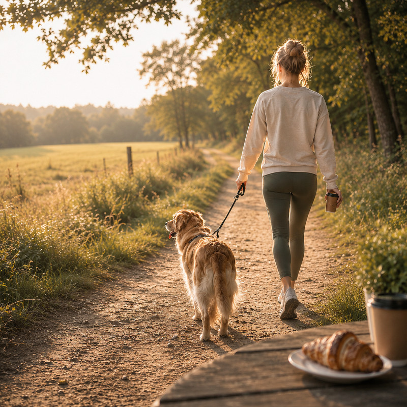 Morning Walk: Coffee & Dogs