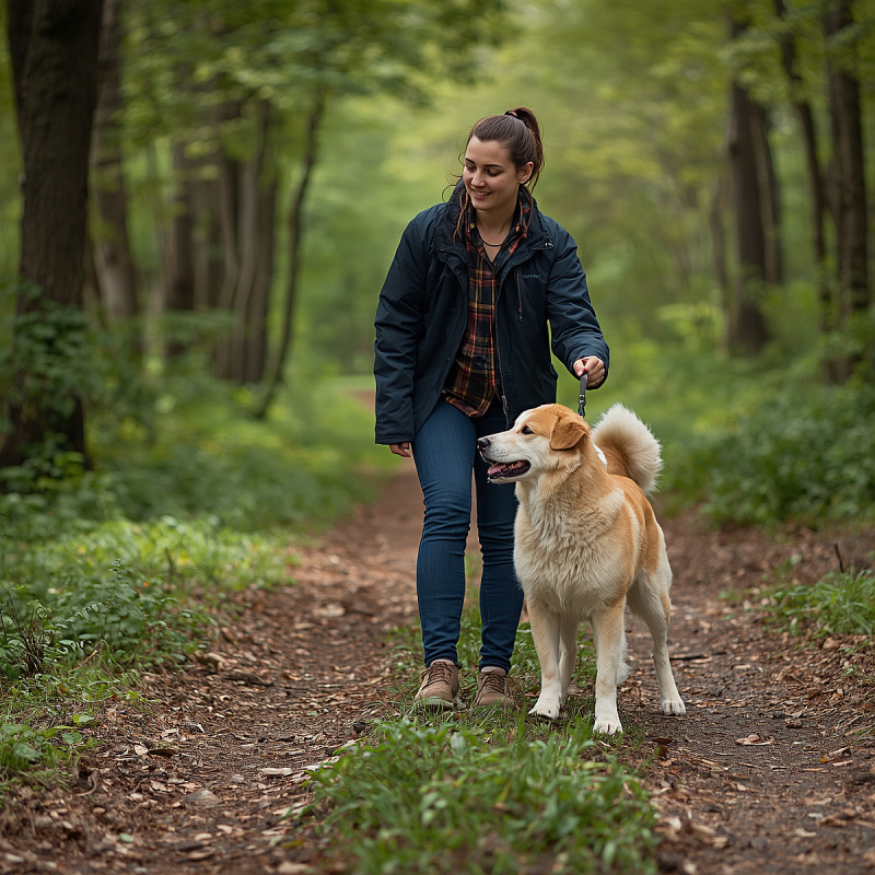 Training im Wald unter besonderen Bedingungen
