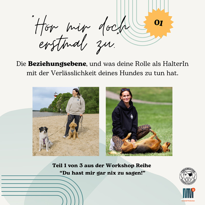 Workshop "Hör mir doch erstmal zu!" - PASSIVE Teilnahme