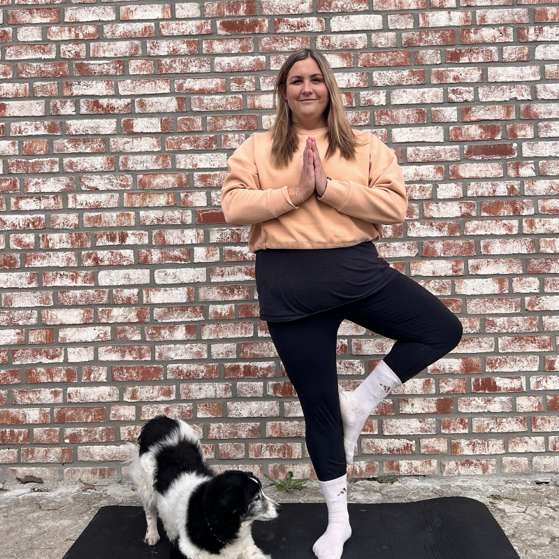 Yoga mit Hund 🧘‍♀️
