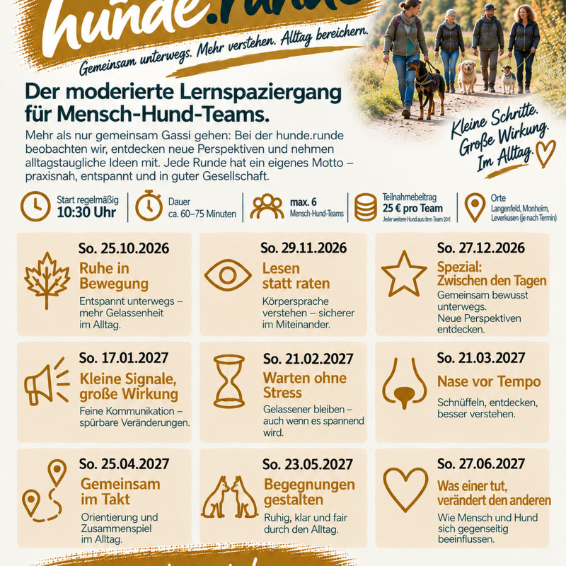 hunde.runde - ab Nov.2026