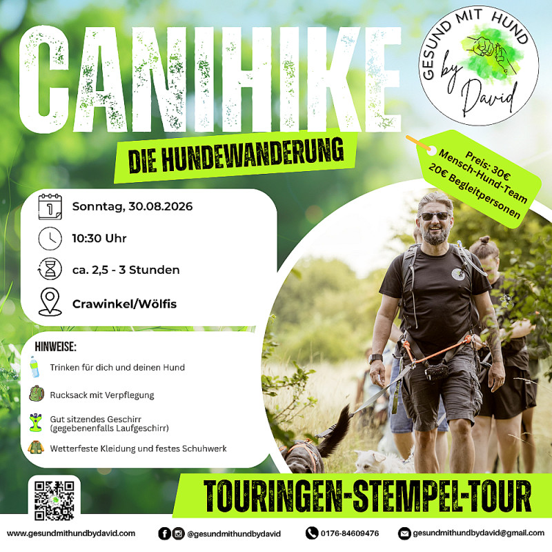 CaniHike - Die Hundewanderung am 30.08.2026