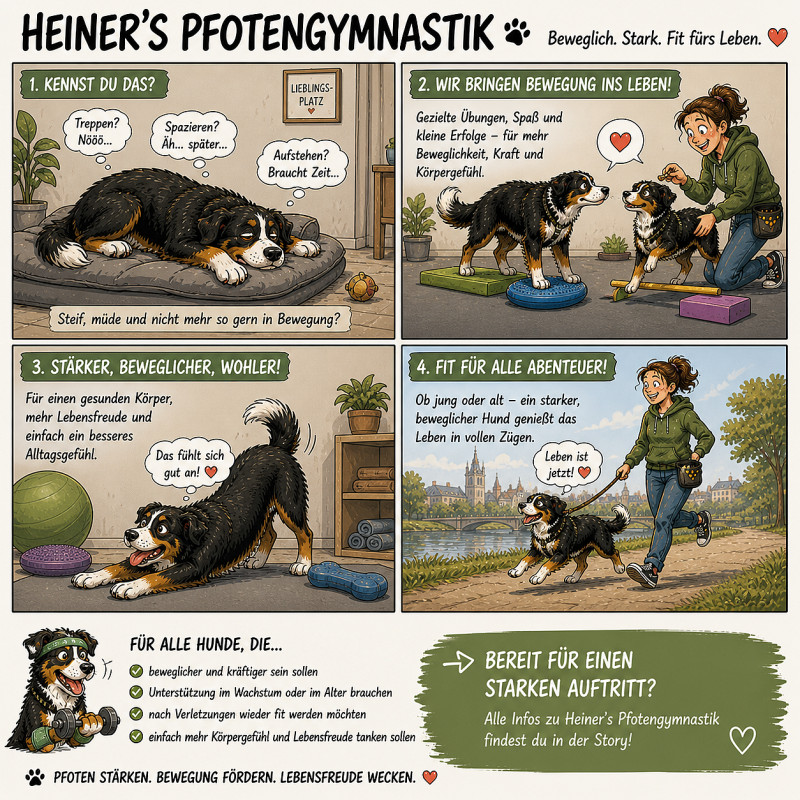 Heiner's Pfotengymnastik