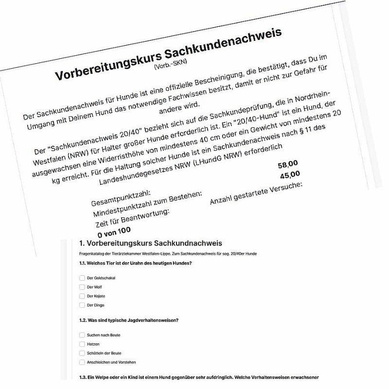 Vorbereitungs-Sachkundenachweis