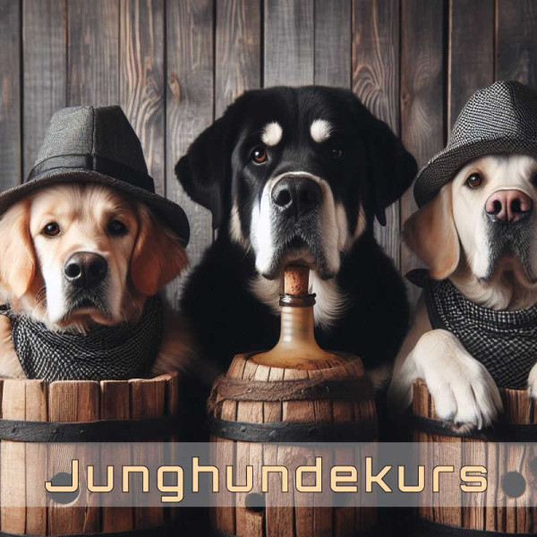 Junghunde - 17. Lebenswoche bis 8. Lebensmonat