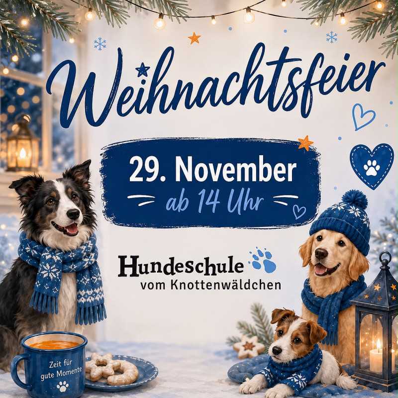Weihnachtsfeier im Knottenwäldchen