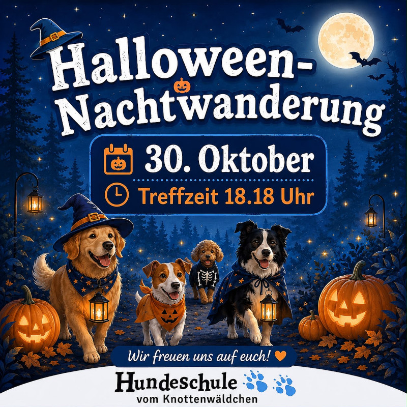 Halloween-Nachtwanderung