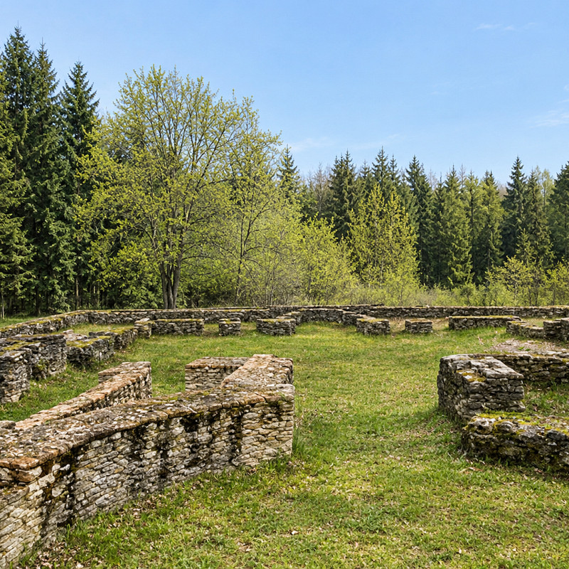 Wanderung Römische Ruinen