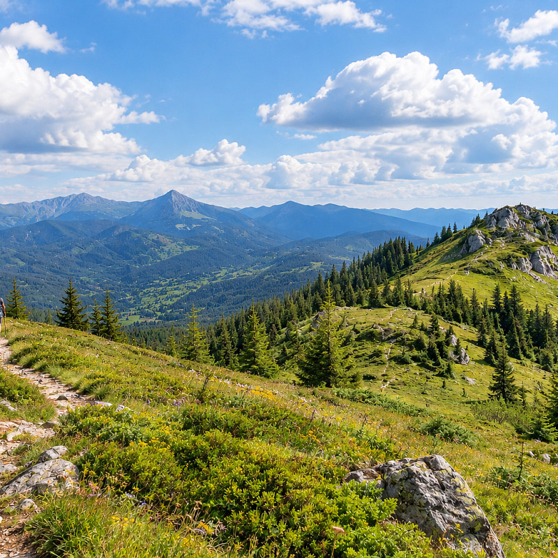 Wanderung Granzkammweg Großer Osser