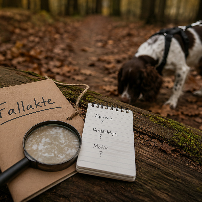 Krimitour im Wald