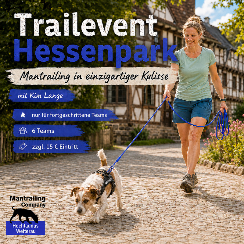 Mantrailevent im Hessenpark
