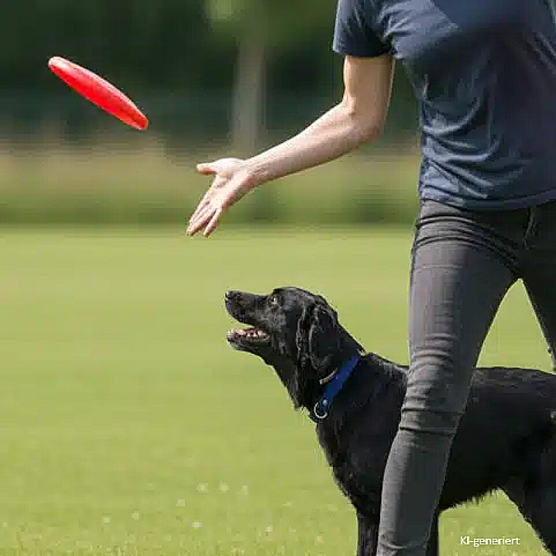 Treffsicheres Teamwork - Der Einsteigerkurs für sicheres Hundefrisbee