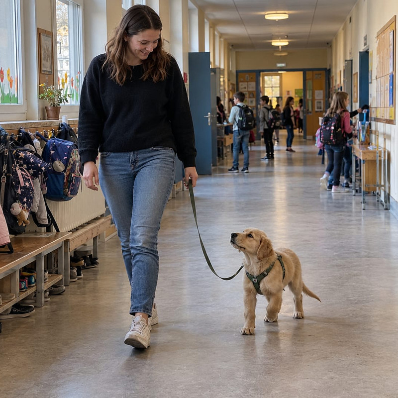 Frühförderung für Schulhunde und Co