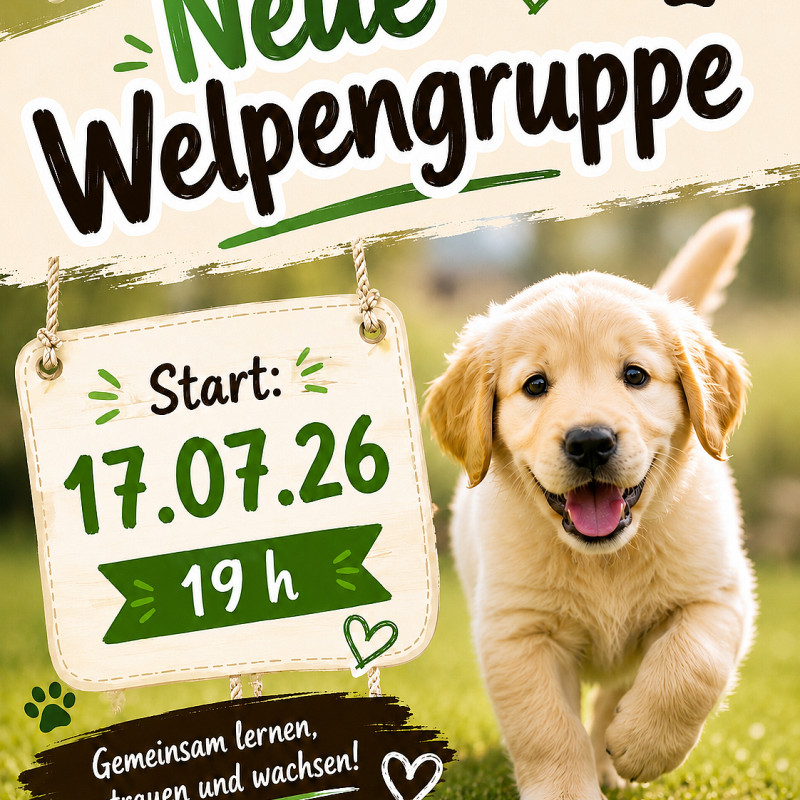 Welpengruppe ab 17.7.26