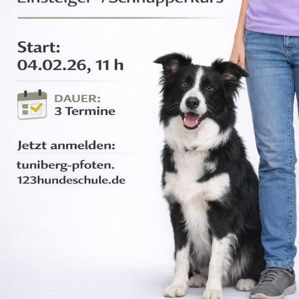 Rally Obedience Schnupperkurs 3 Termine vormittags