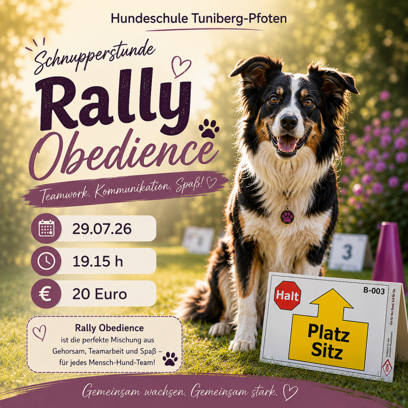 Rally Obedience Schnupperstunde