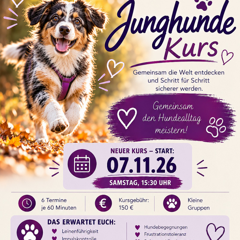 Junghundegruppe ab 7.11.26